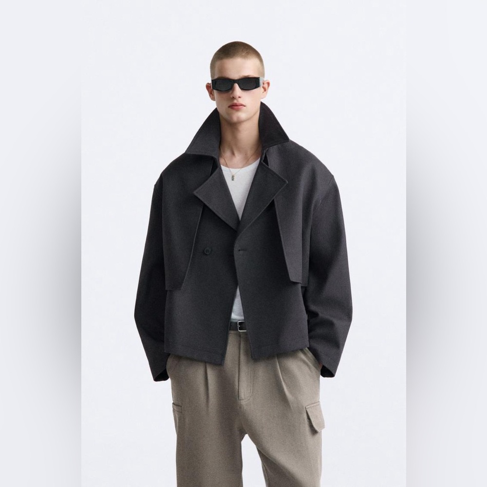 Zara Cropped Trench
